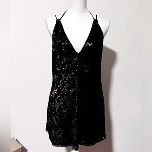 Free People Sequin Mini Dress